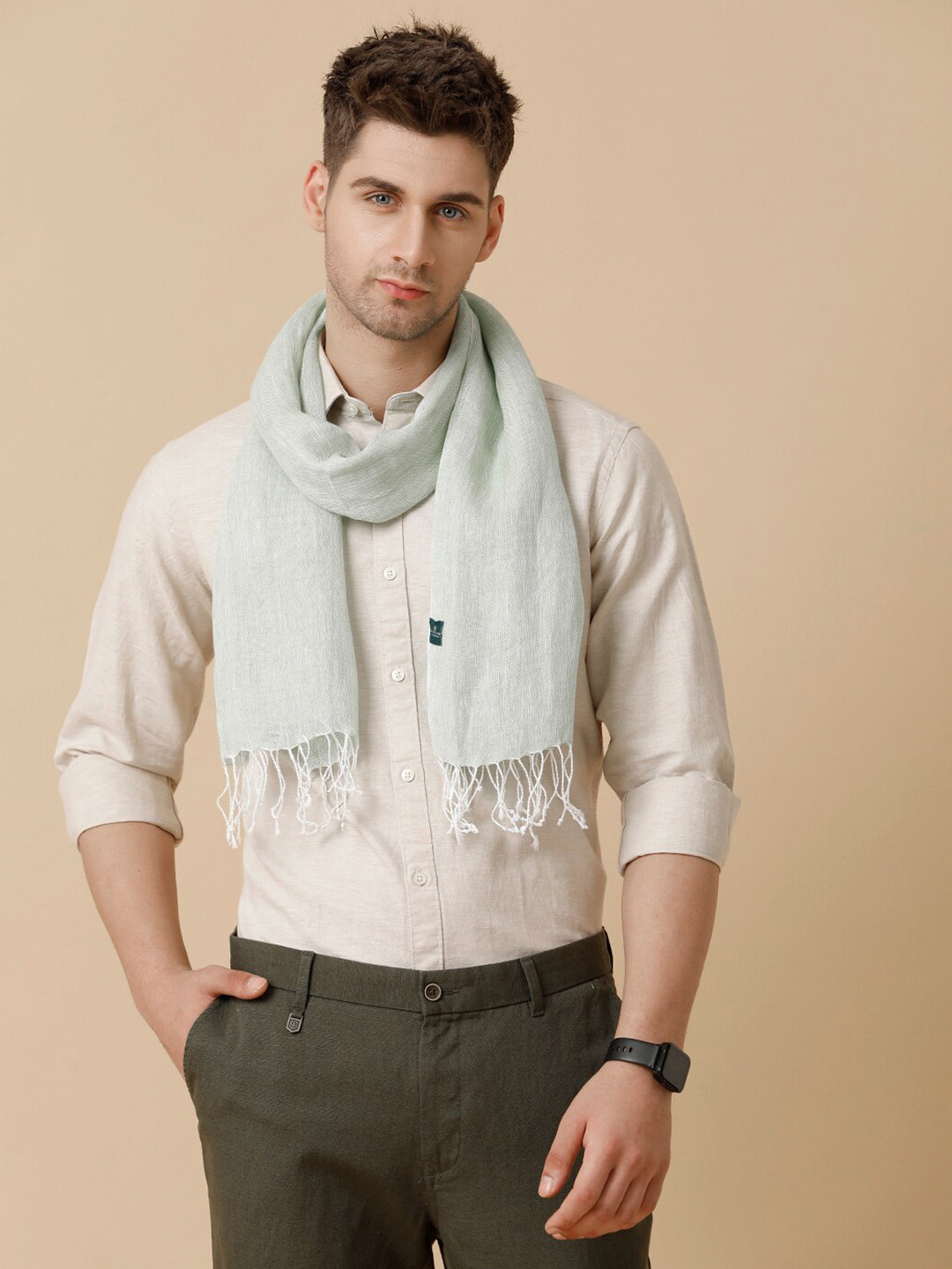 Linen Club Unisex Pure Linen Stole