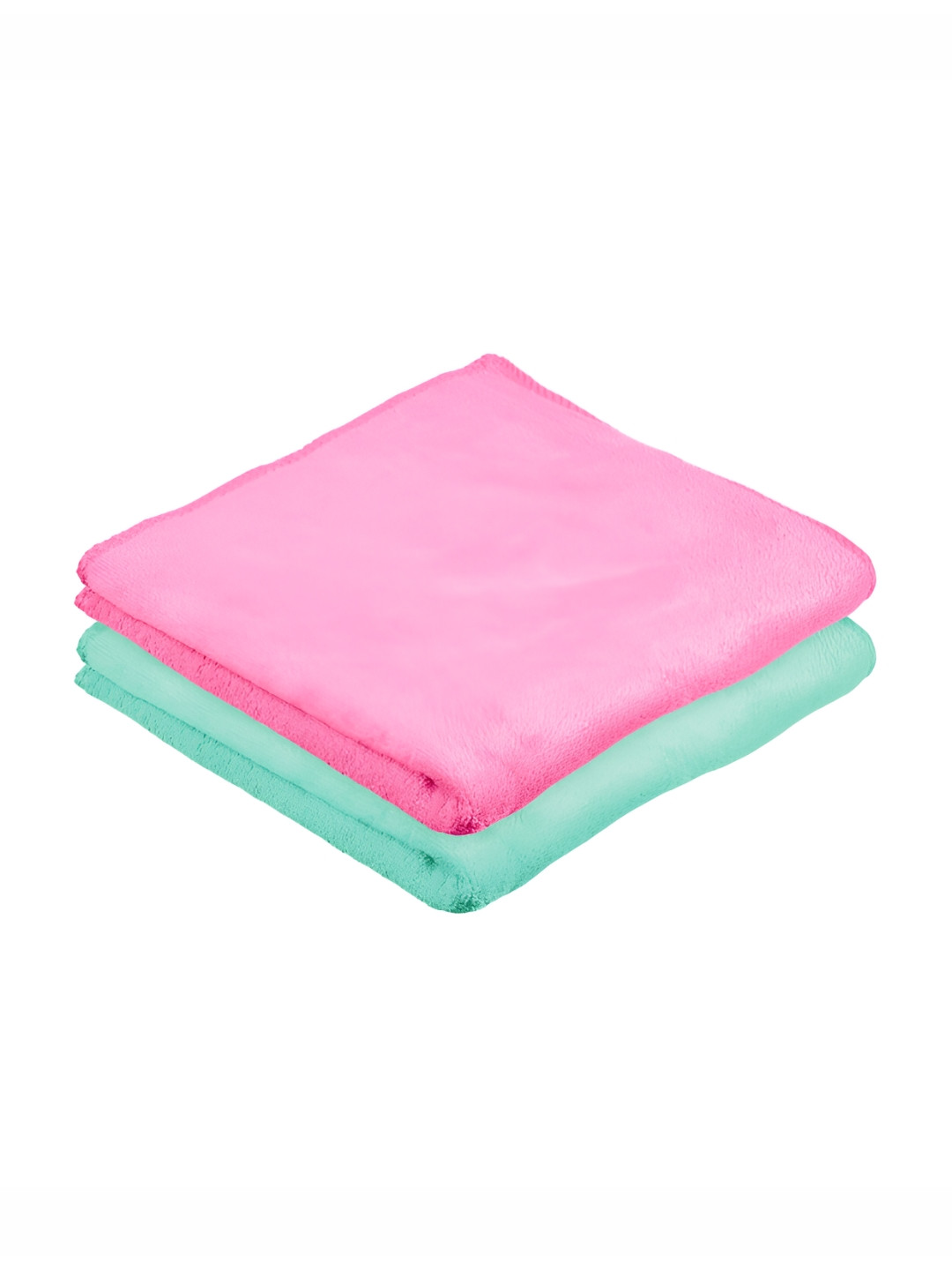 Kuber Industries 2Pcs Pink 400GSM Kitchen Towels
