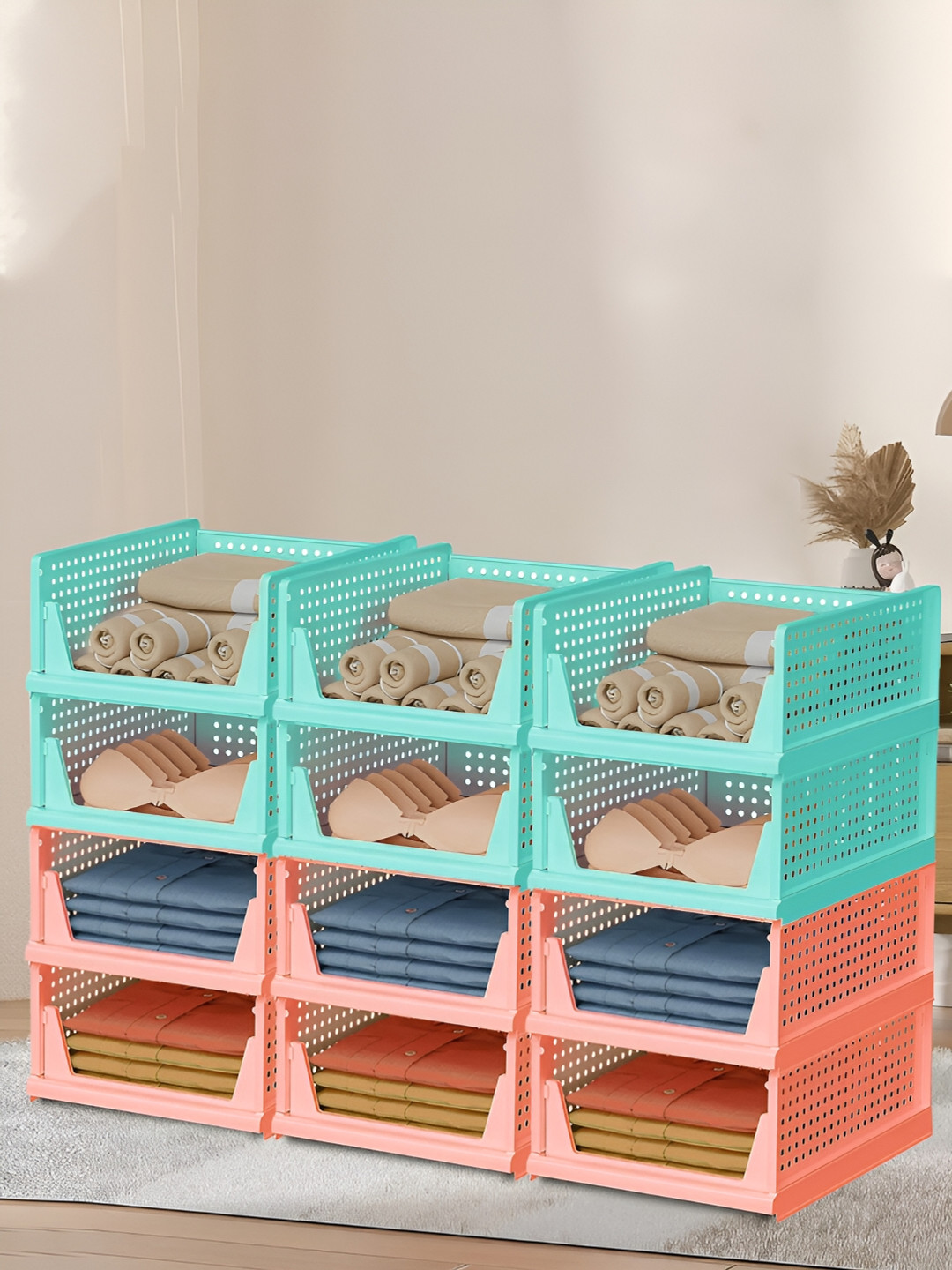 Kuber Industries Set of 12 Regular Desk Organisers