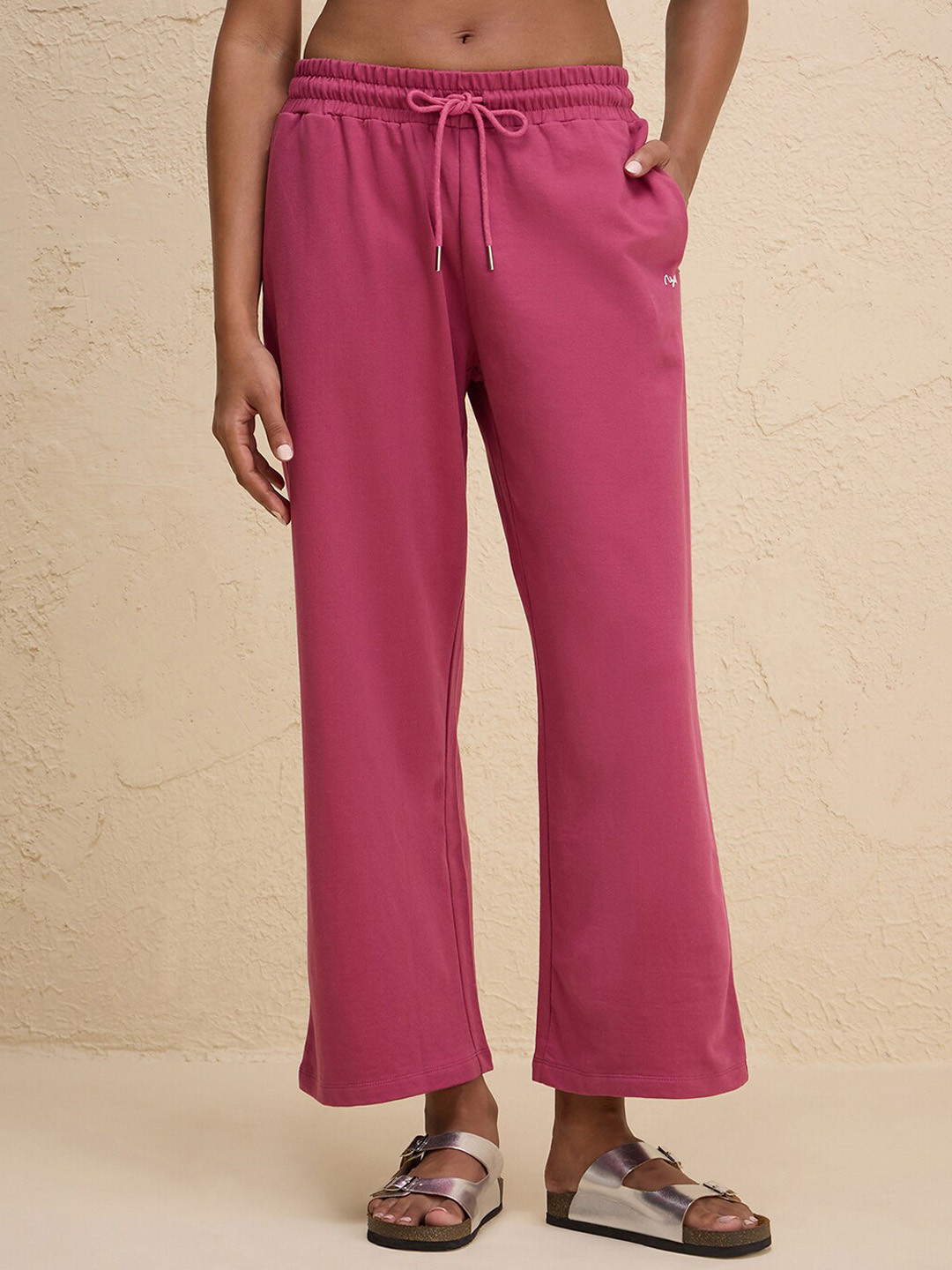 Nykd By Nykaa Women Summer Essential Comfort Cotton Terry Lounge Pant