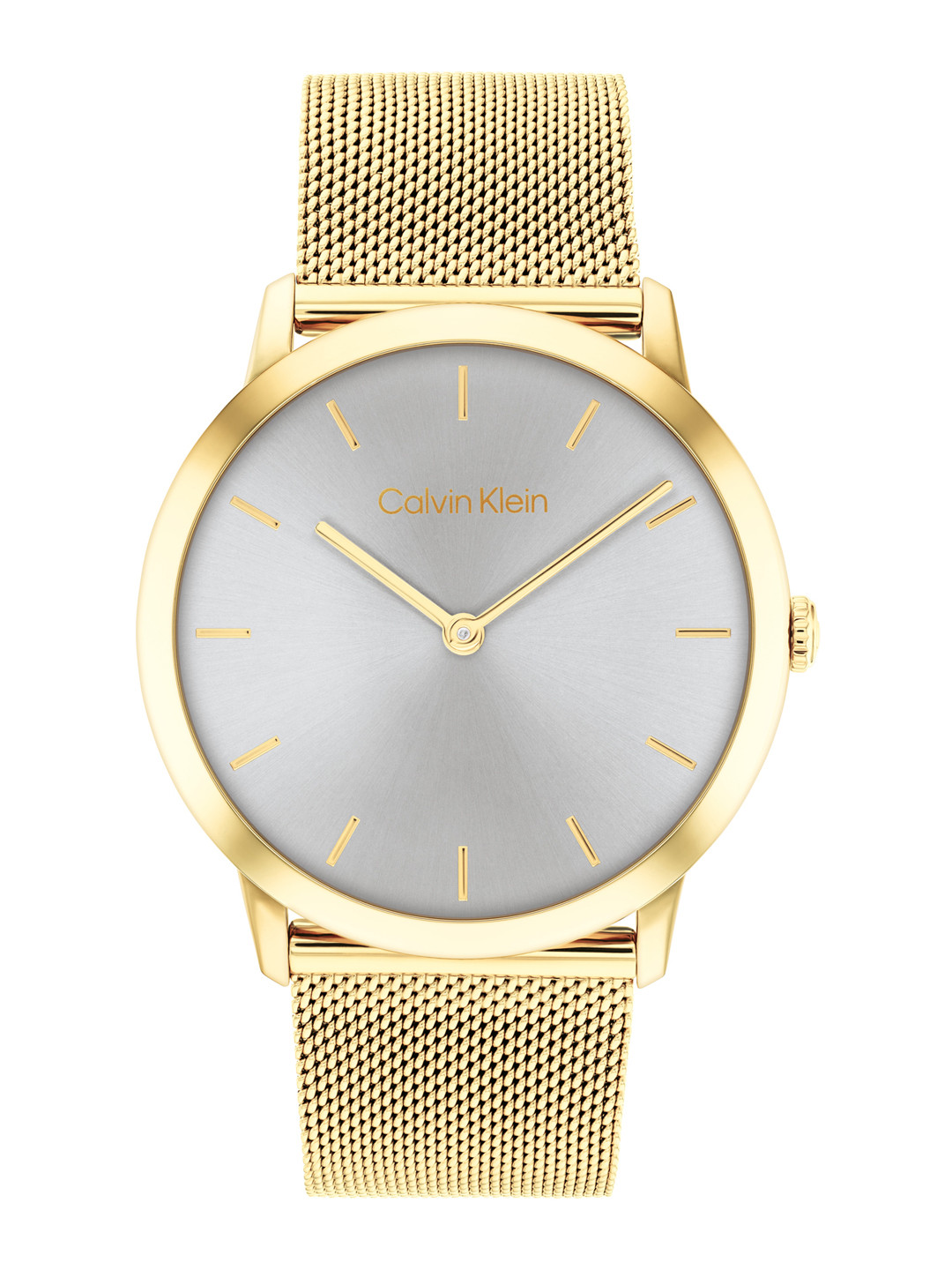 Calvin Klein Unisex Exceptional Bracelet Style Analogue Watch 25300003-Grey