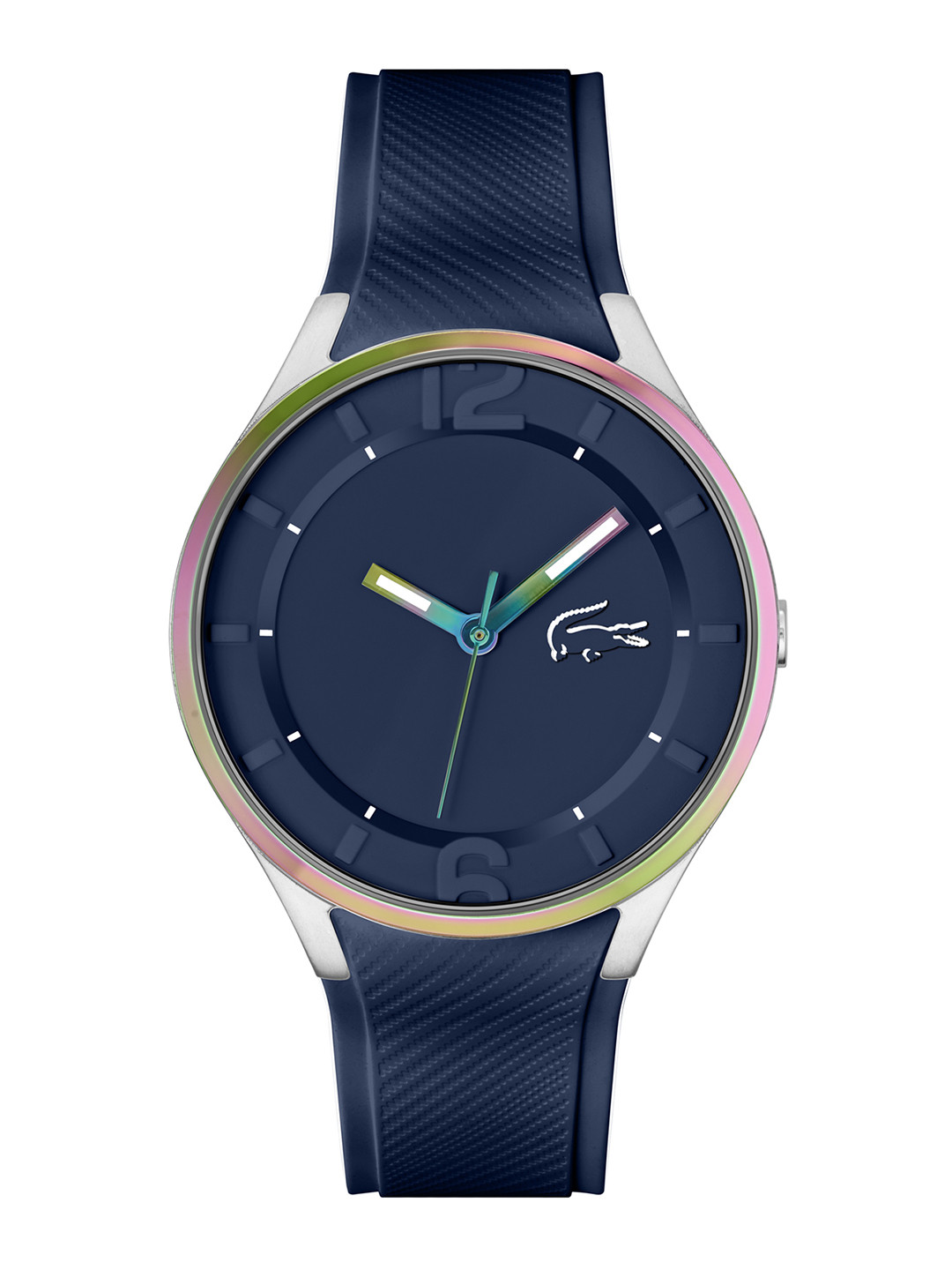 Lacoste Men Stainless Steel Dial & Silicon Straps Analogue Watch 2011331