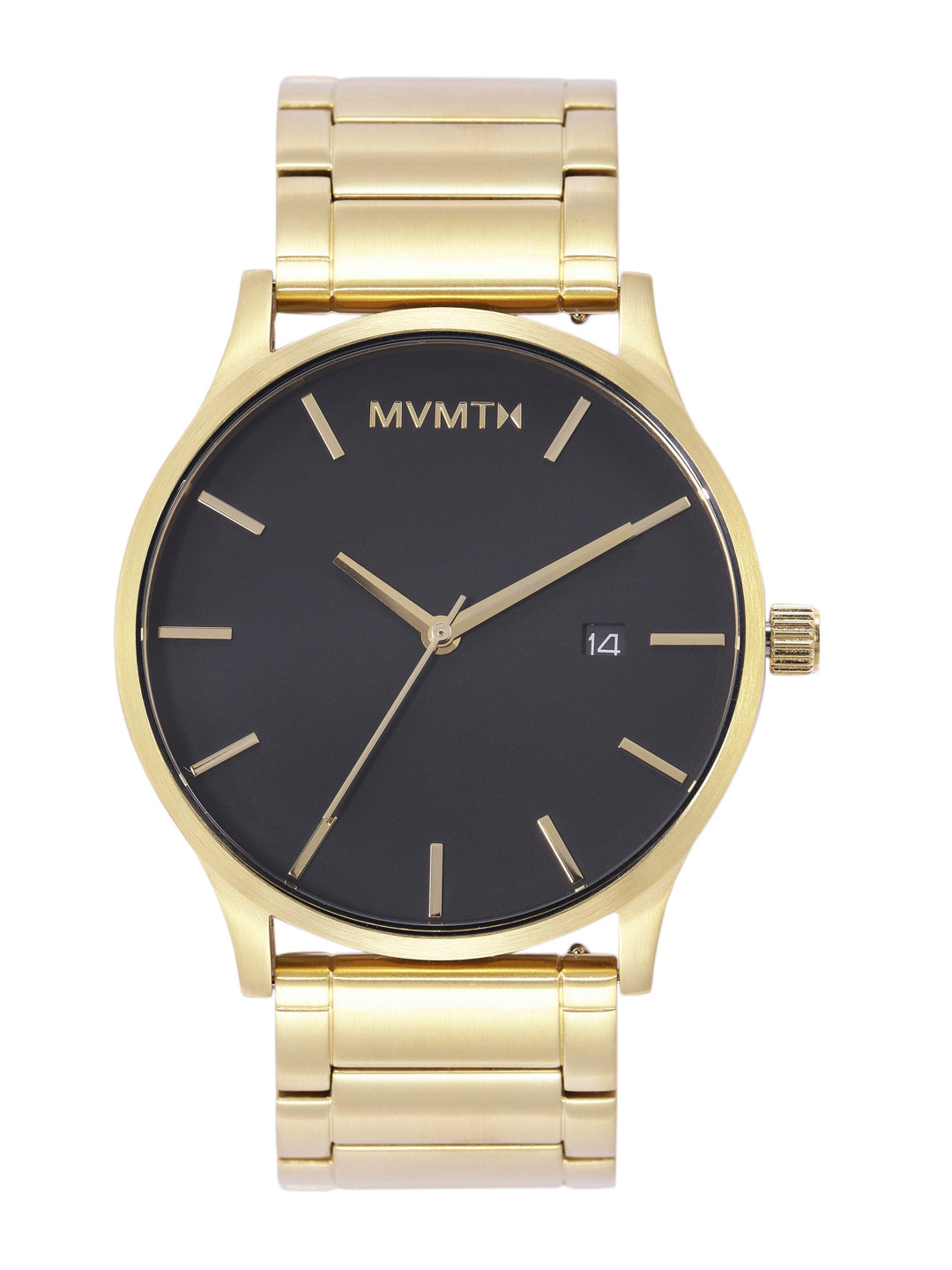 MVMT Men Stainless Steel Dial & Bracelet Style Straps Analogue Watch MM01-BG