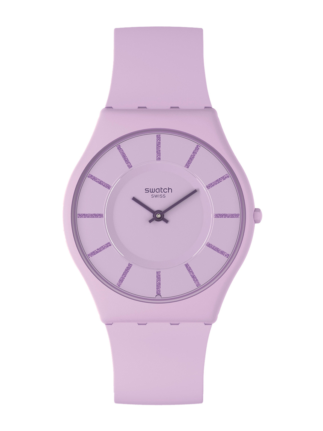 Swatch Unisex Silicon Analogue Watch SS08V107