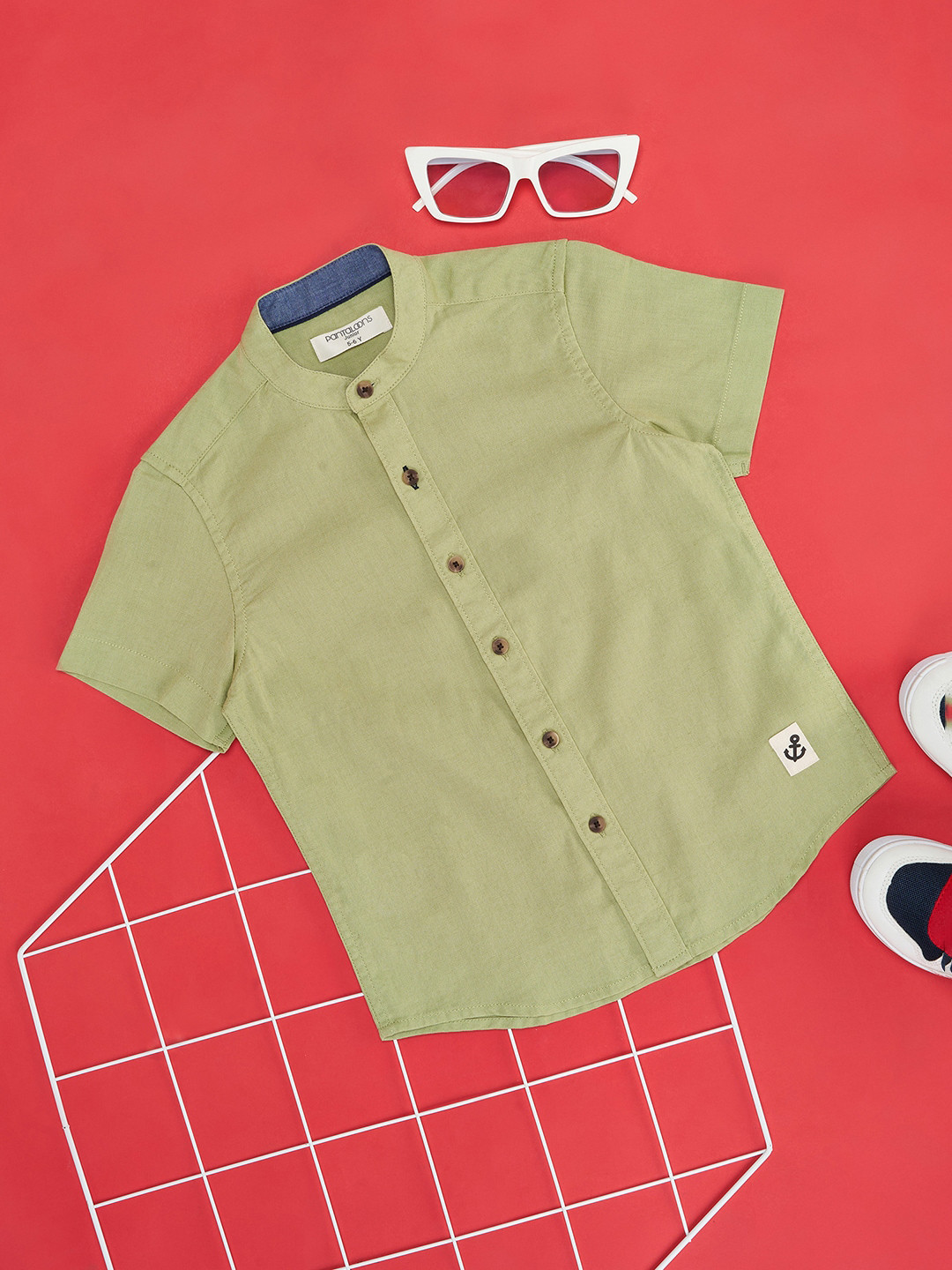 Pantaloons Junior Boys Cotton Casual Shirt