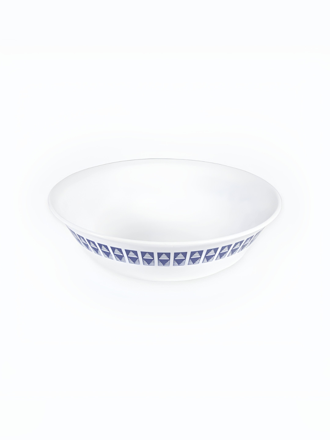 Corelle White & Blue Livingware Wheeler Diamond Curry Serving Bowls 950ml