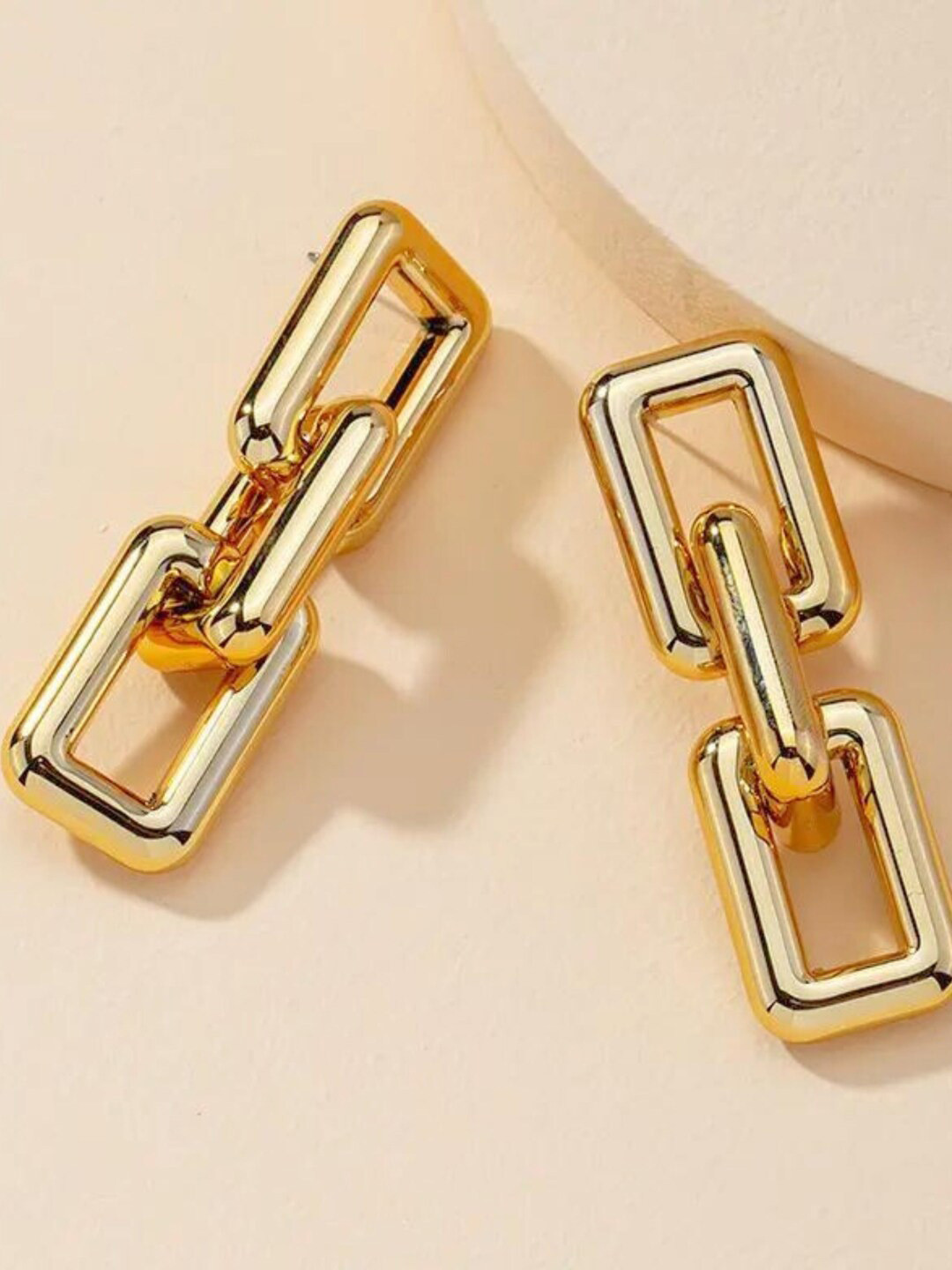 SALVE Geometric Drop Earrings