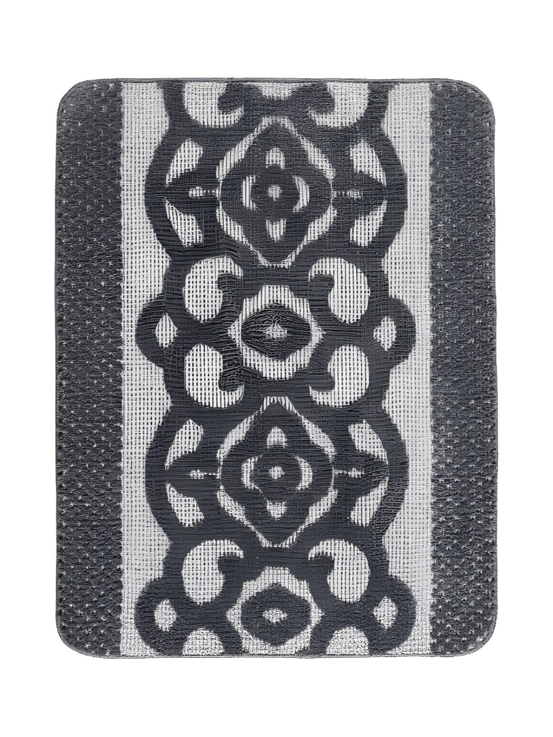 Saral Home Grey 3000 GSM Microfiber Bathmat