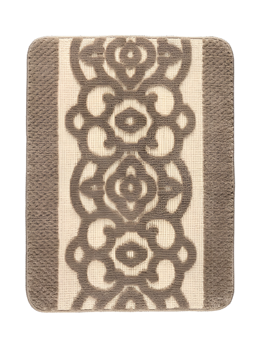 Saral Home Beige 3000 GSM Microfiber Bathmat