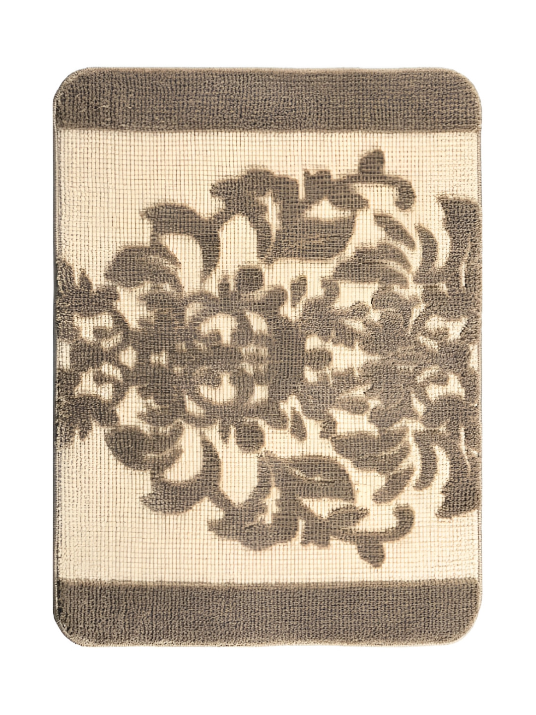 Saral Home Beige 1850 GSM Microfiber Bathmat