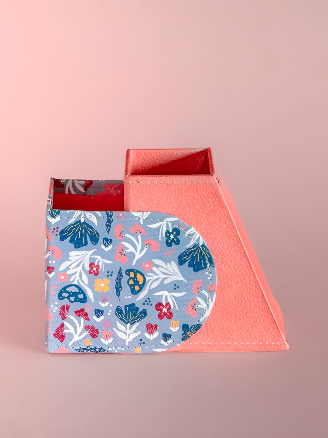 The Wishing Chair Grey & Blue Printed Desk Organiser