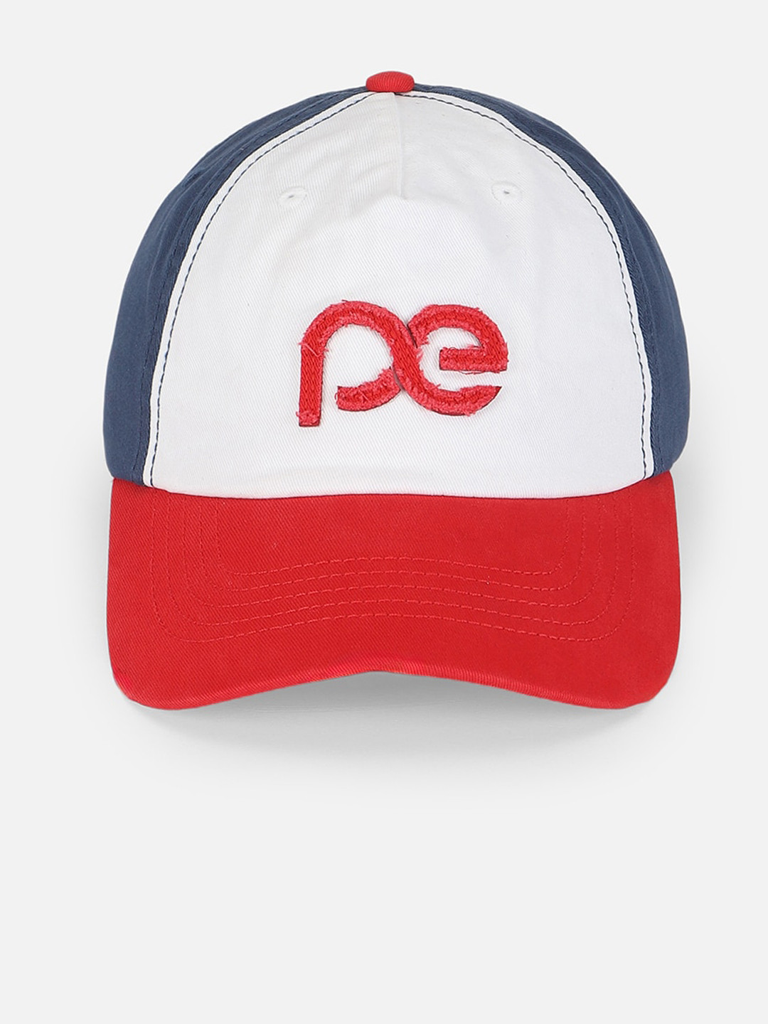 Peter England Men Colourblocked Acrylic Visor Cap