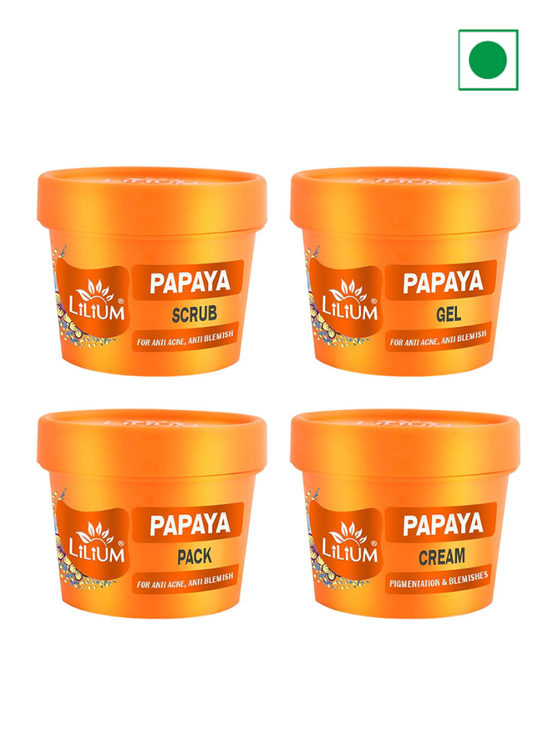Lilium Papaya Facial Kit - 500 gm