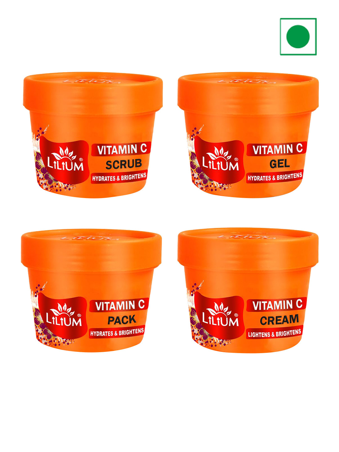 Lilium Vitamin C Facial Kit Complete Spa Experience-500gm