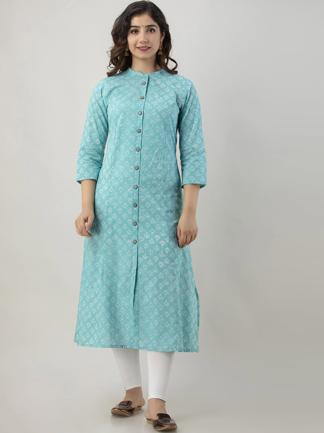 VARICOS Women Thread Work Kurta