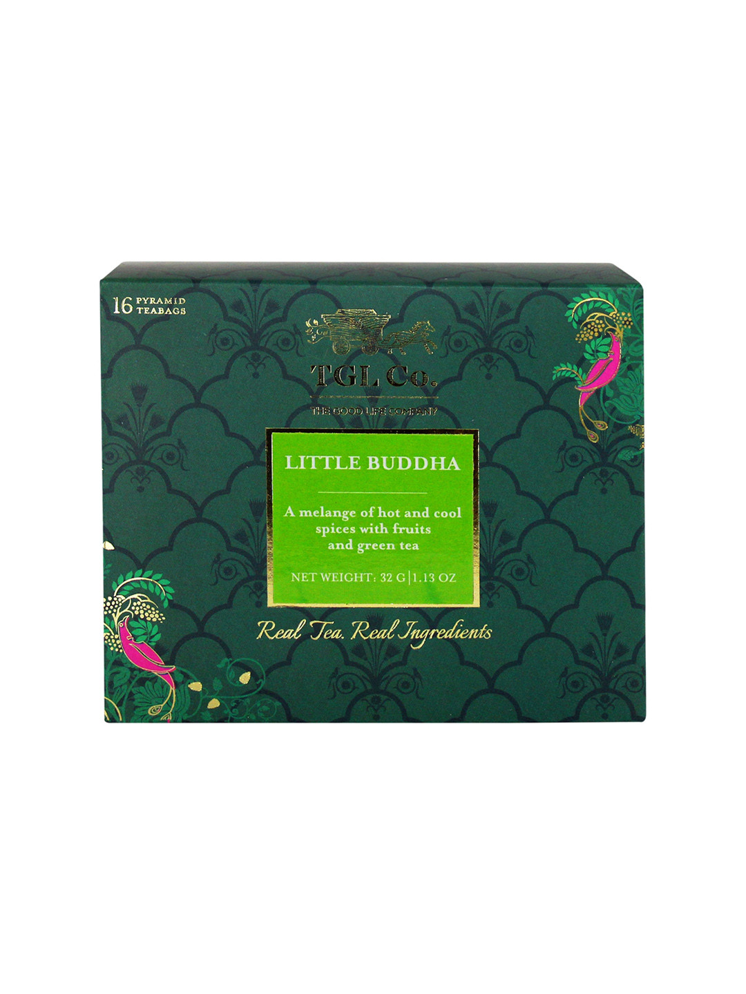 TGL Co. Buddha Green Tea Bags- 32 G