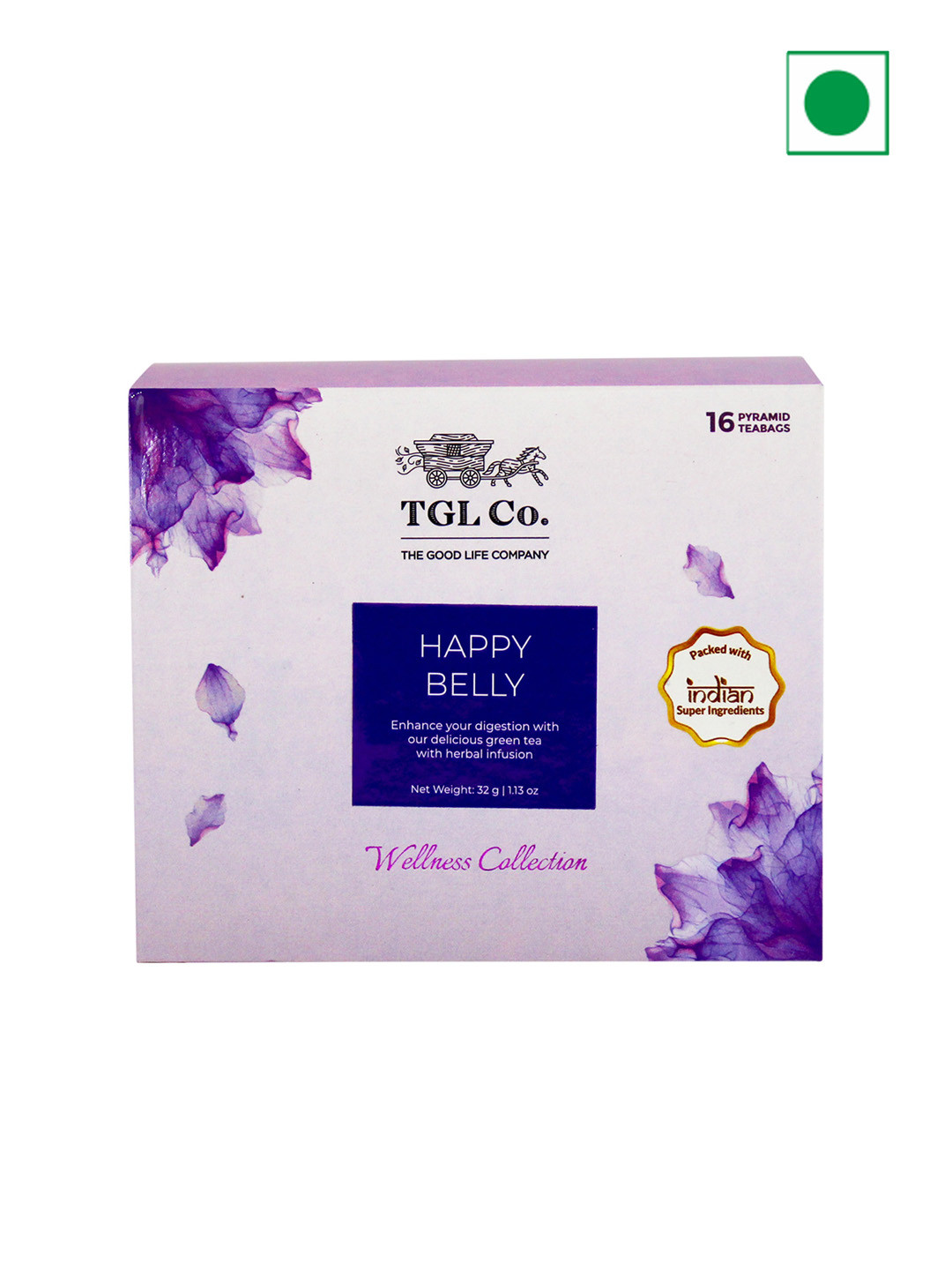 TGL Co. Set Of 2 Happy Belly Green Tea 100gm