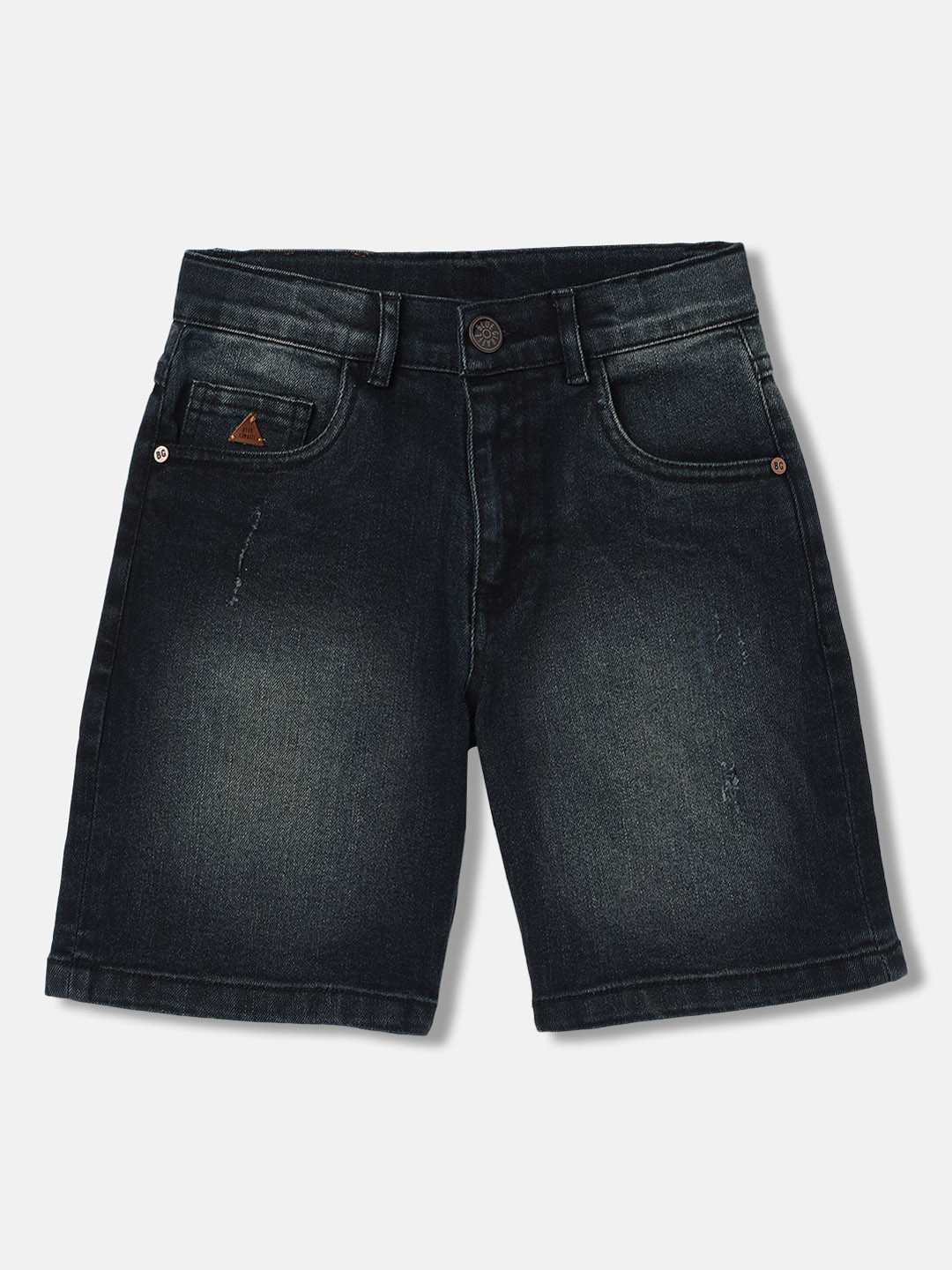 Giraffe Boys Solid Regular Fit Shorts