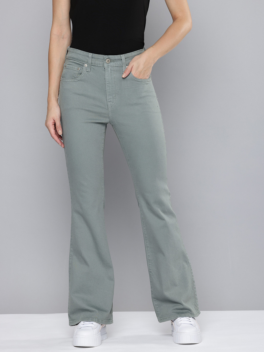 Levis Women 726 Flared Stretchable Jeans