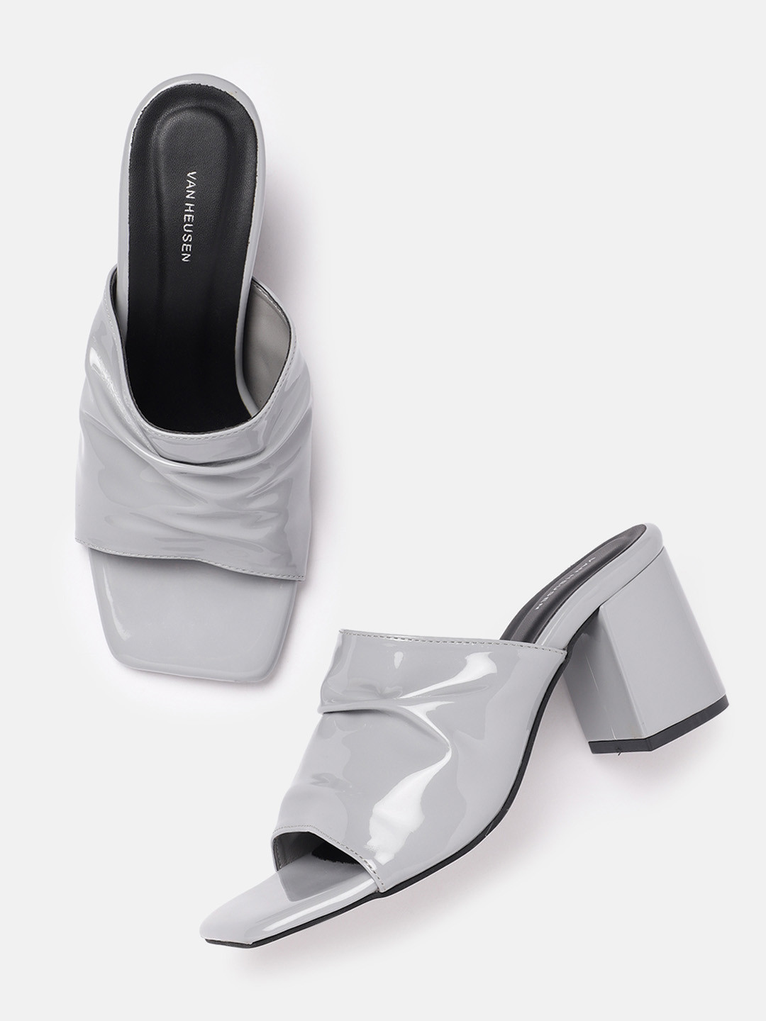 Van Heusen Open Toe Block Heels
