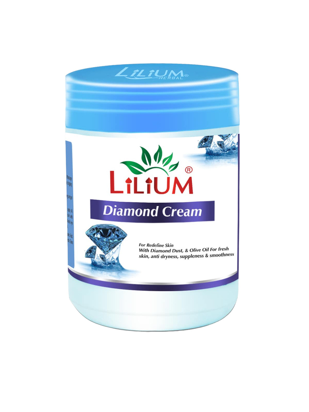 Lilium Diamond Massage Cream With Natural Ingredients - 900ml