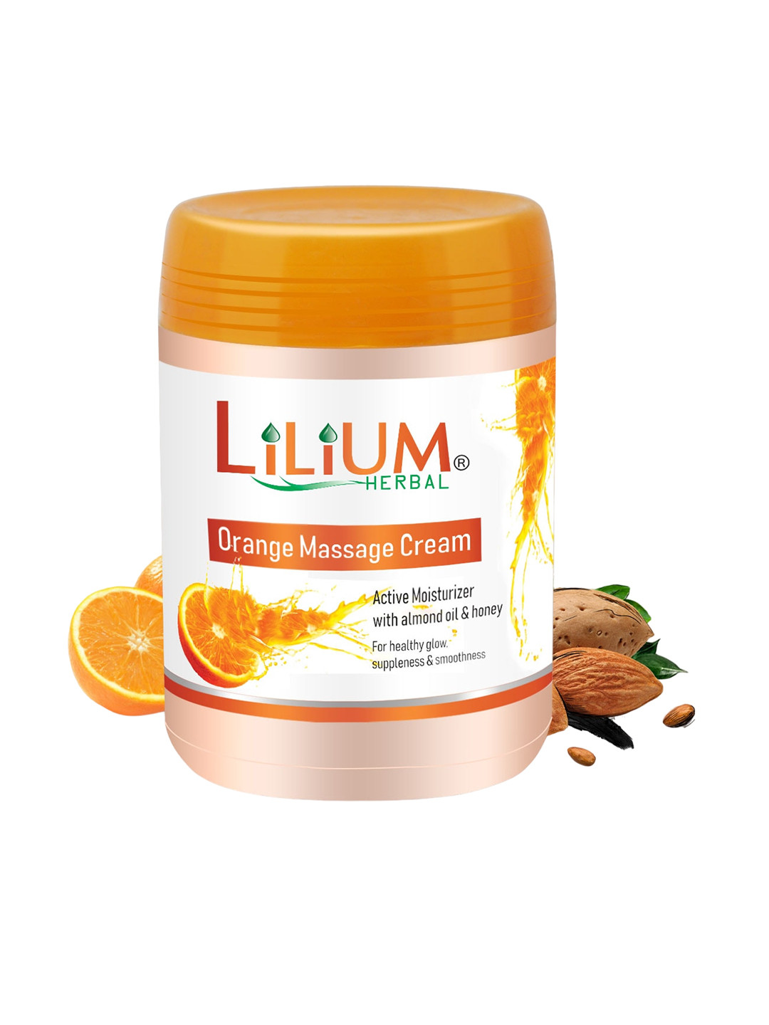 Lilium Orange Massage Cream Skin Looks Fresh & Nourished - 900ml