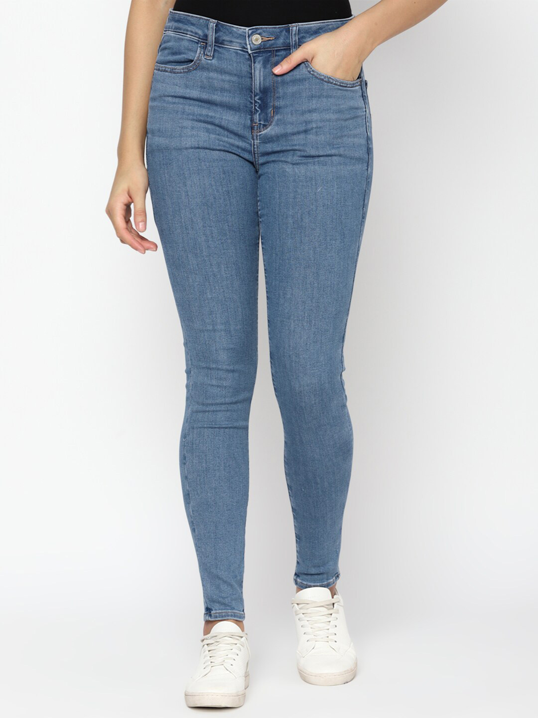 AMERICAN EAGLE OUTFITTERS Women Slim Fit High Rise Denim Jeggings