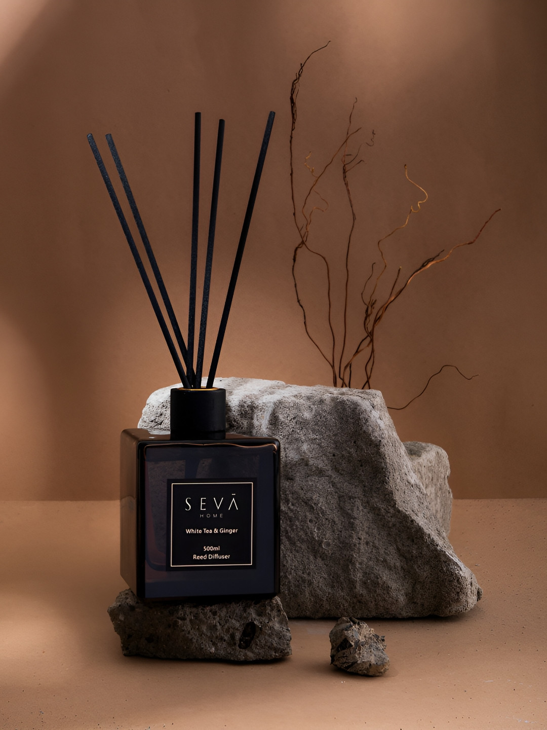 Seva Home Transparent Reed Diffuser White Tea - 500 ml