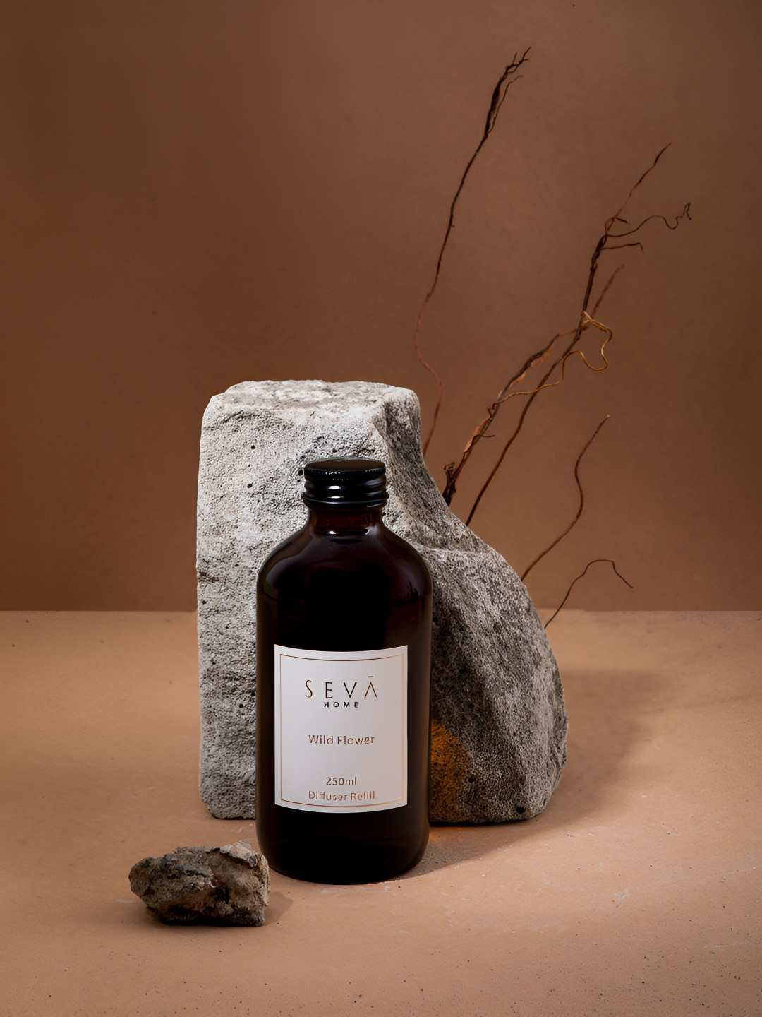 Seva Home Transparent Diffuser Refill - Wild Flower - 250 ml