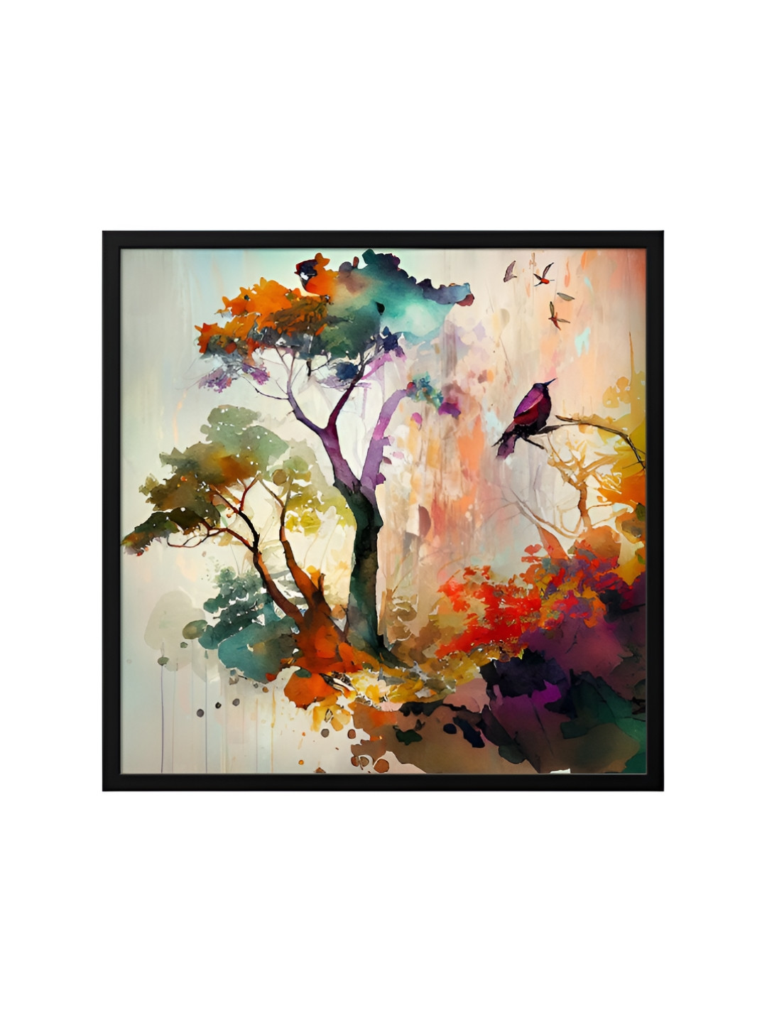 999Store Birds Canvas Wall Square Paintings Wall Art -24 x 24In