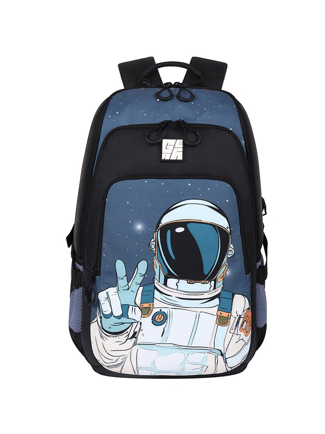 Gear Boys Astronomer Printed Backpack with Compression Straps