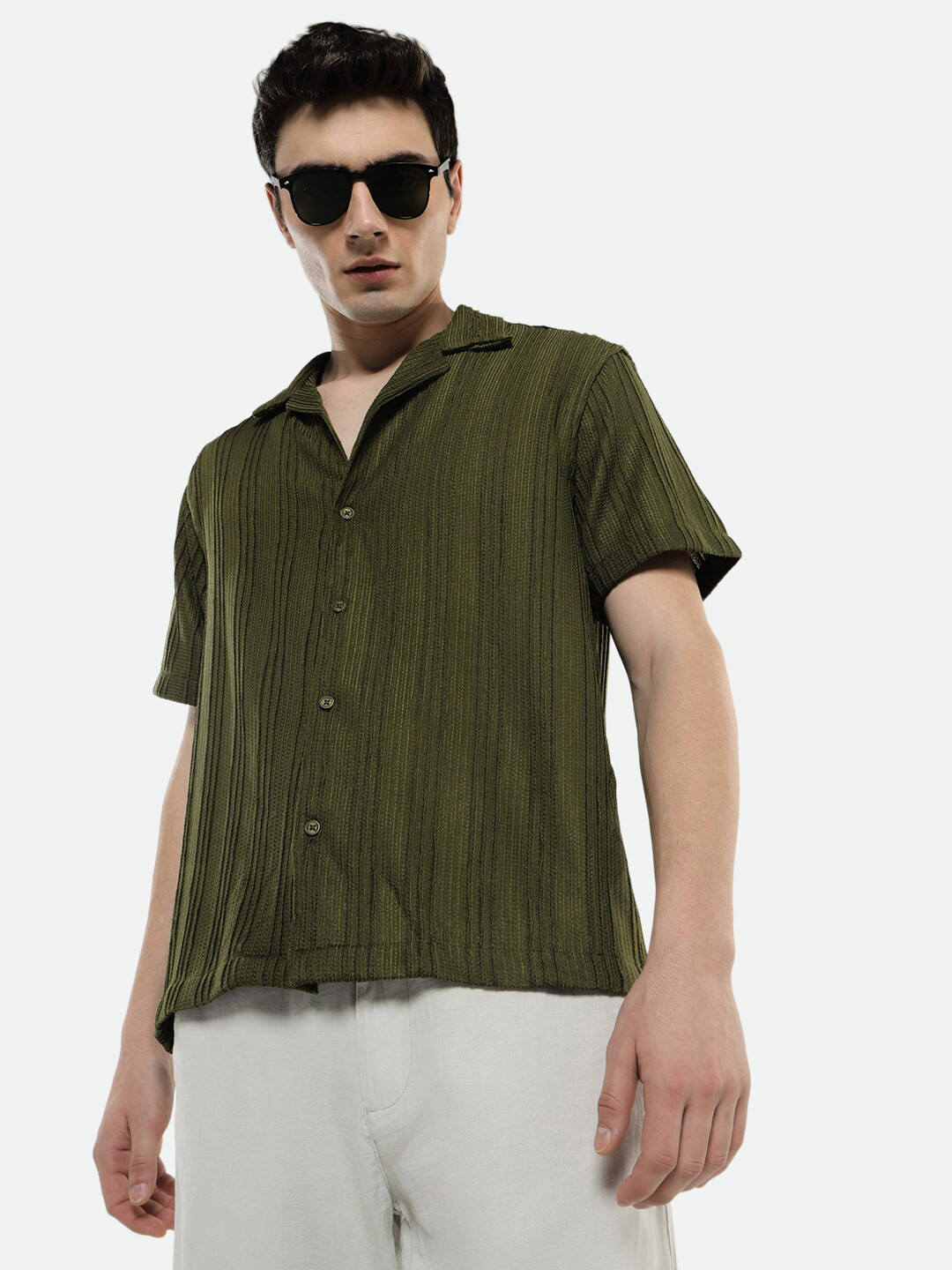Dennis Lingo Men Boxy Casual Shirt