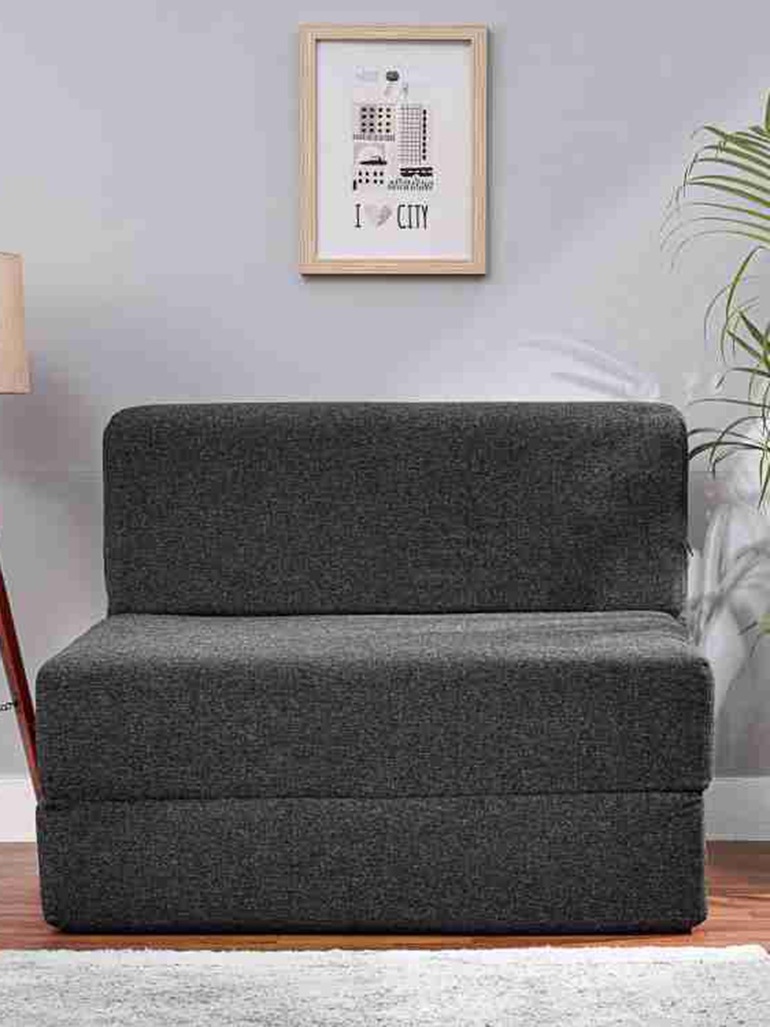Solis Primus Comfort for all Grey Sofa Convertible Bed