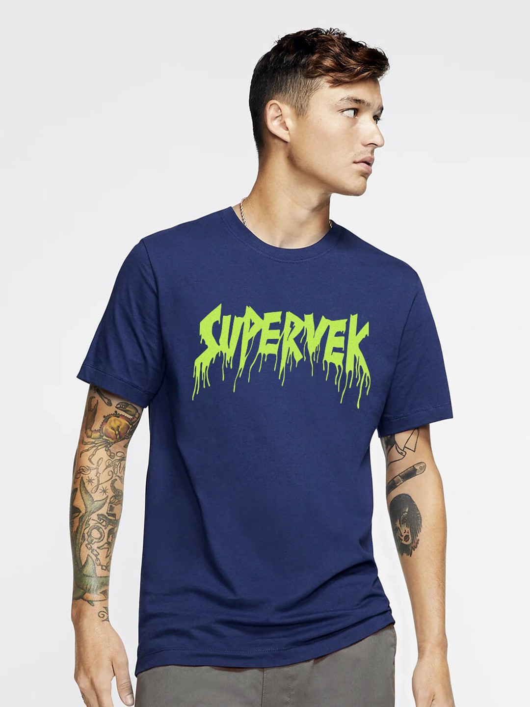 SUPERVEK Unisex Printed Pockets T-shirt