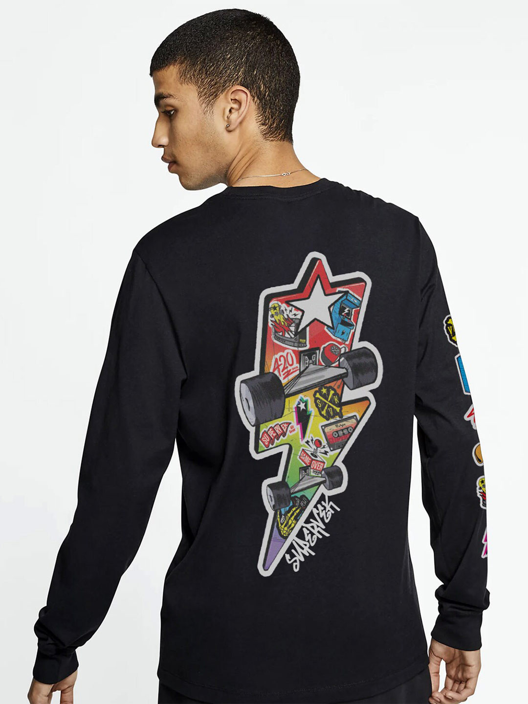 SUPERVEK Unisex Printed T-shirt