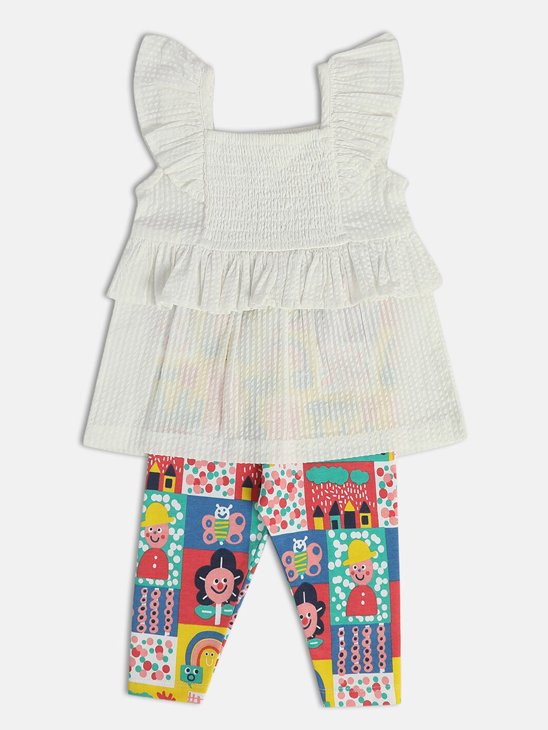 MINI KLUB Infants Square Neck Top with Trouser