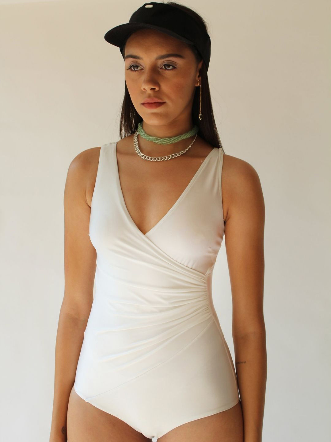 NADI NADI V-Neck Bodysuit