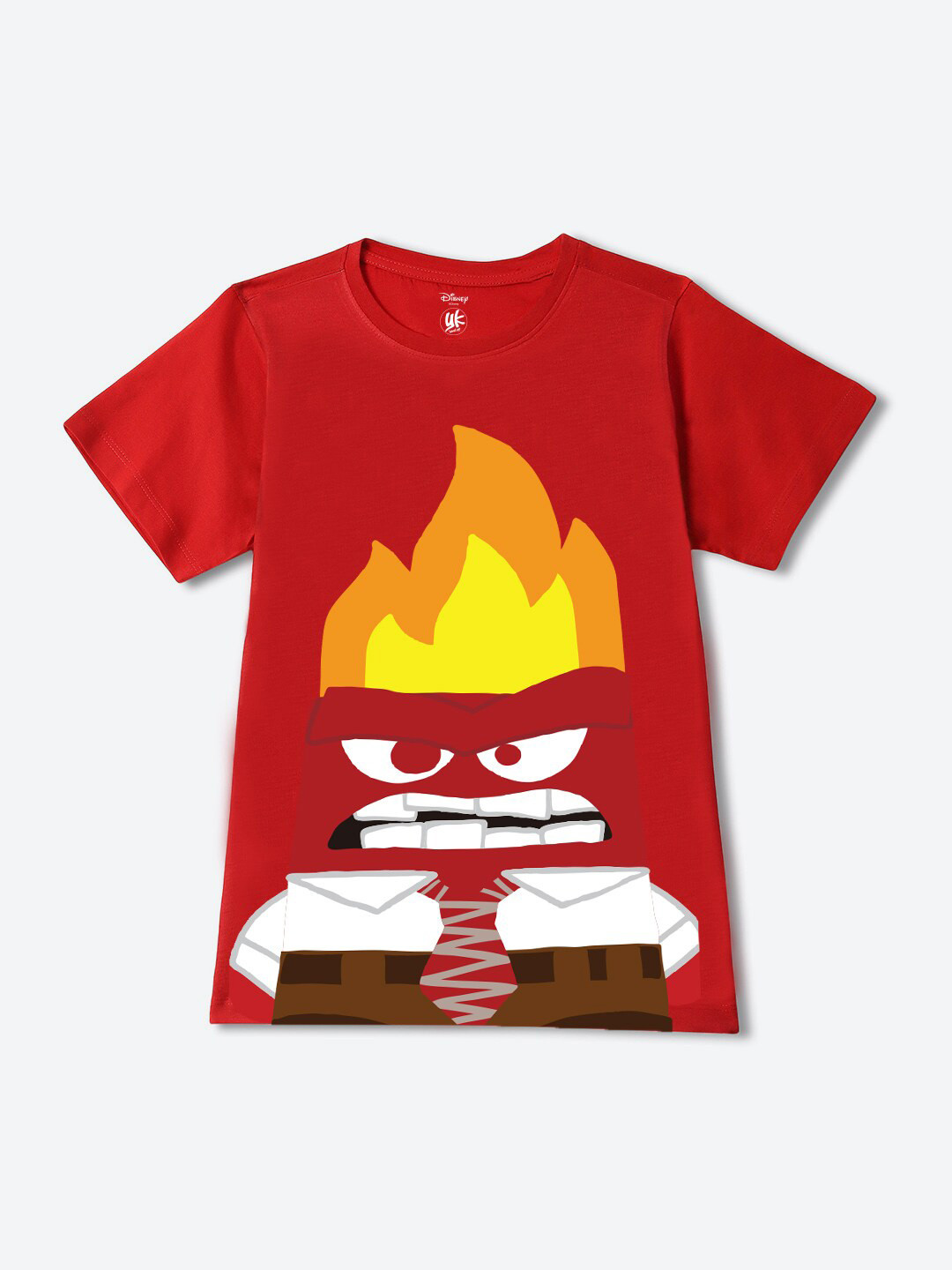 YK Disney Boys Printed Applique T-shirt