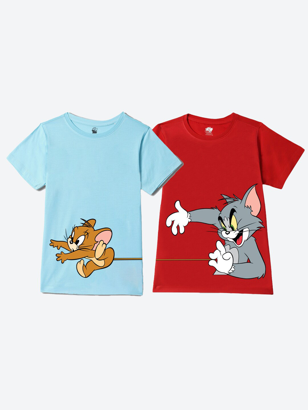 YK Warner Bros Boys 2 Printed Applique T-shirt