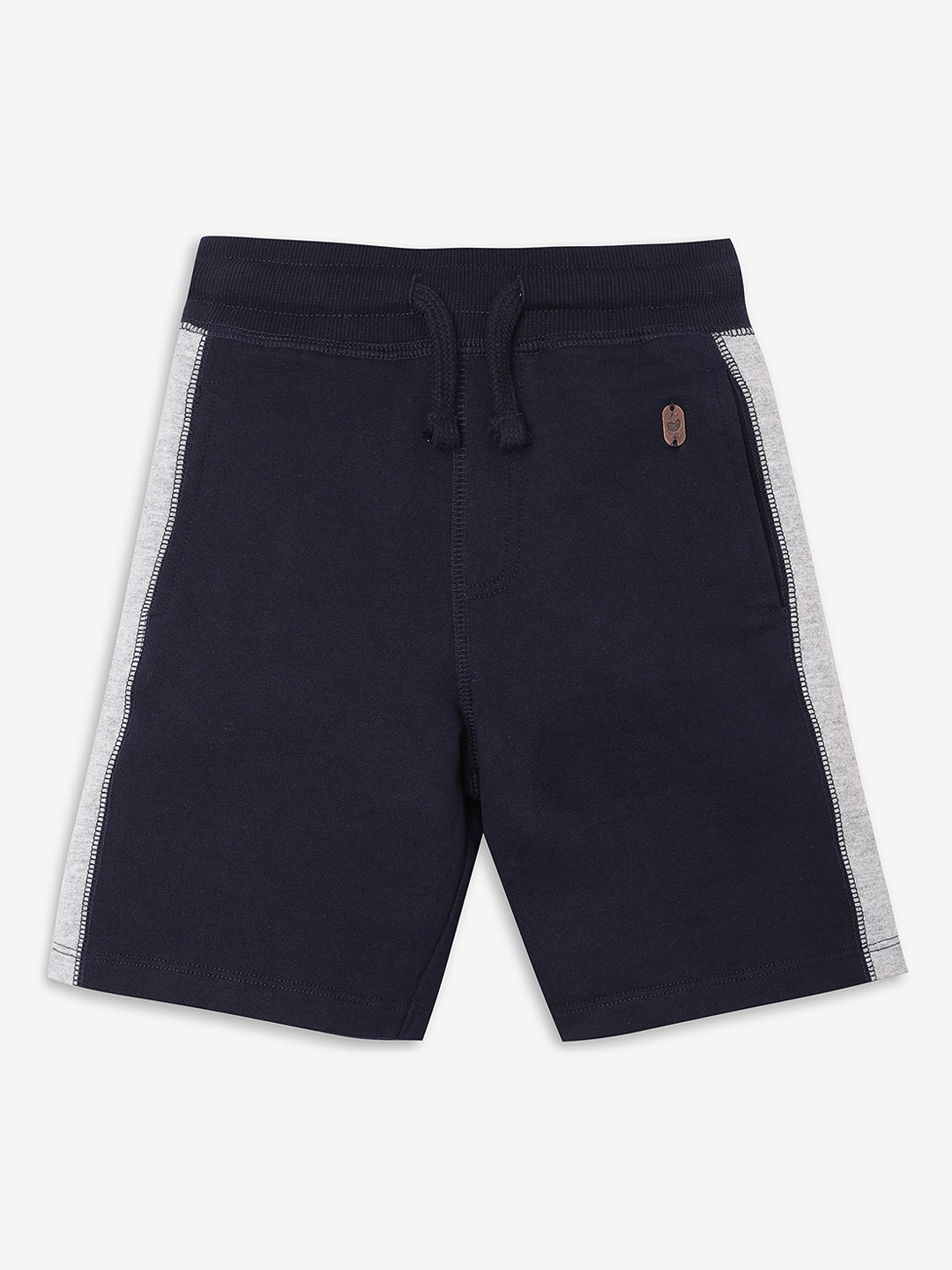 Ed-a-Mamma Boys Solid Shorts With Drawstring Closure