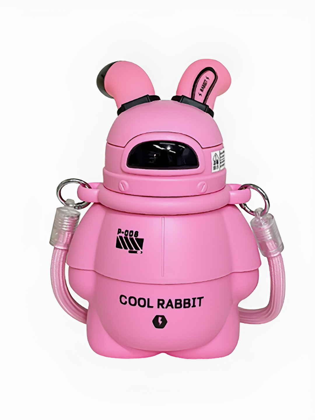 Little Surprise Box LLP Pink Typography Stainless Steel Spill Proof Sipper - 470ml