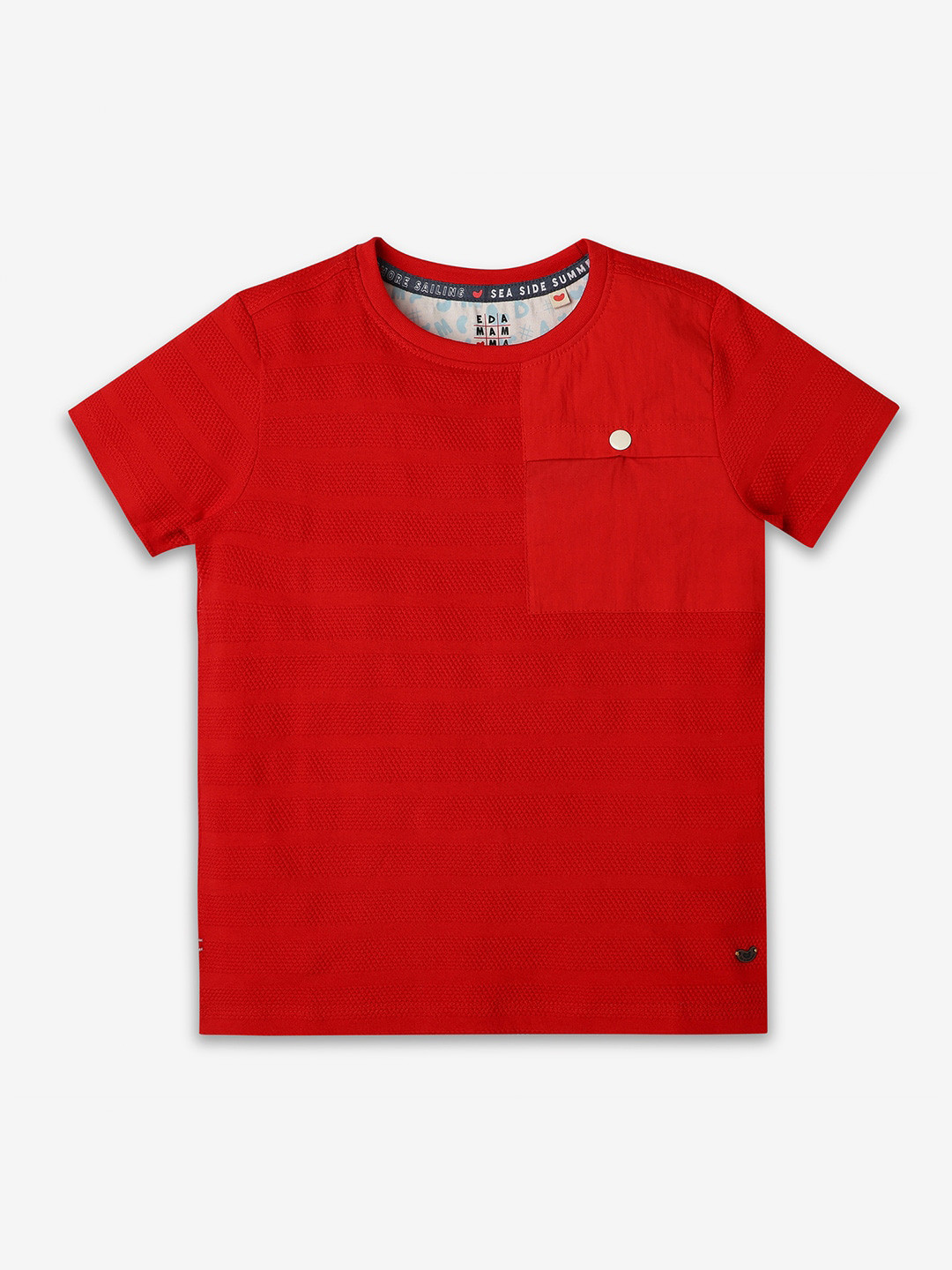 Ed-a-Mamma Boys Bio Finish Pockets T-shirt