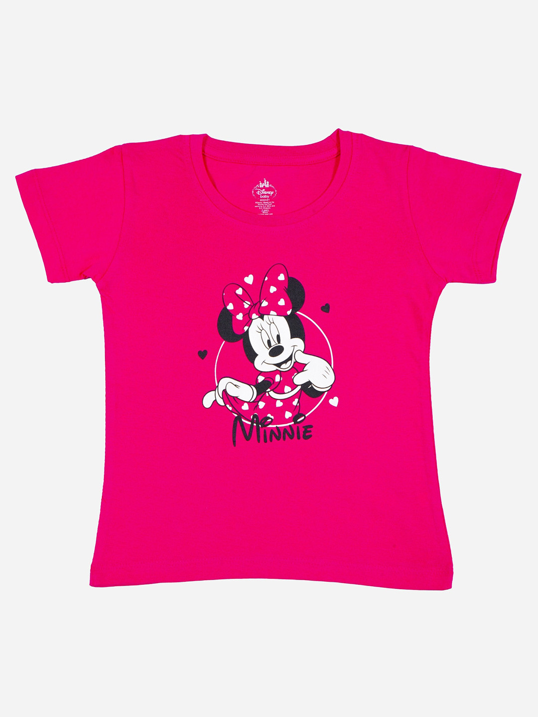 Bodycare Girls Minnie Mouse Printed T-shirt