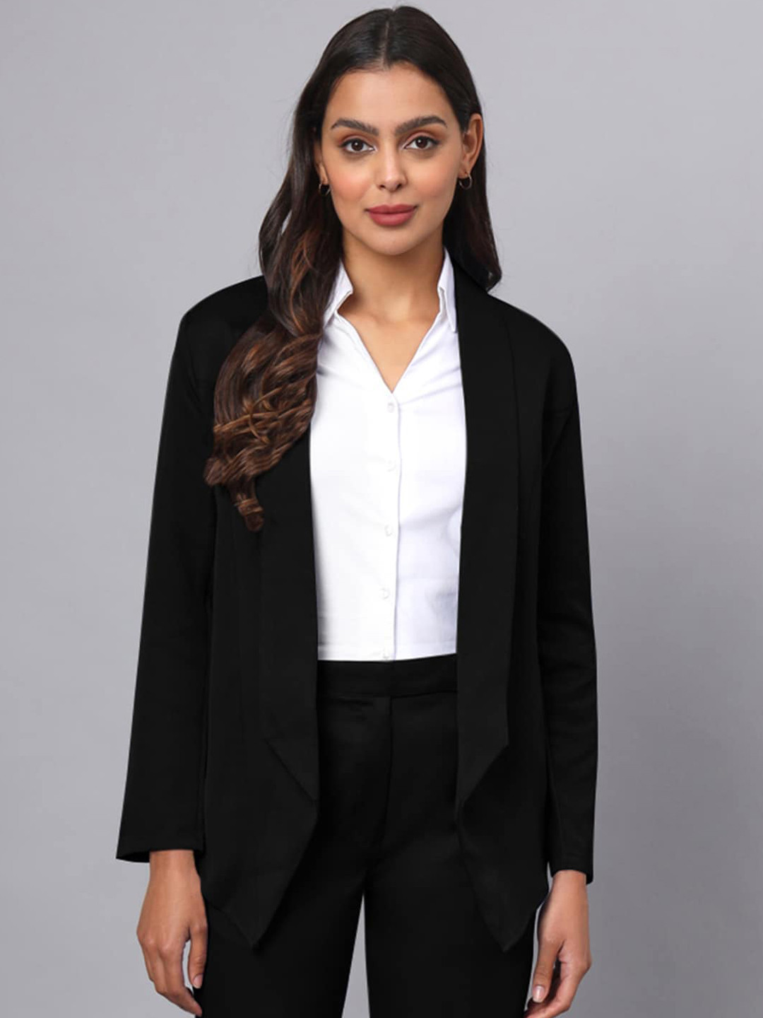 BRINNS Shawl Collar Single-Breasted Formal Blazer