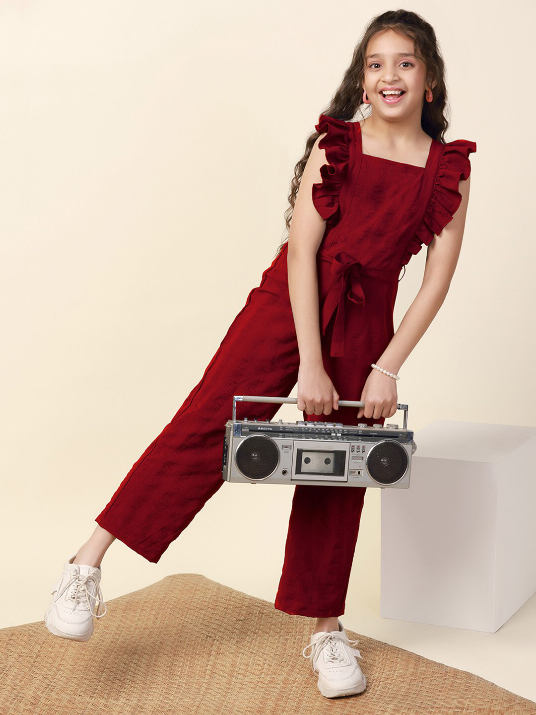 FASHION DREAM Girls Basic Jumpsuit