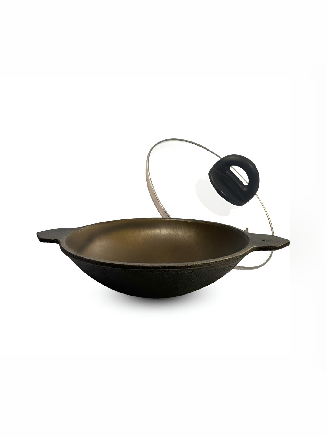 The Indus Valley Black Cast Iron Appam Patra