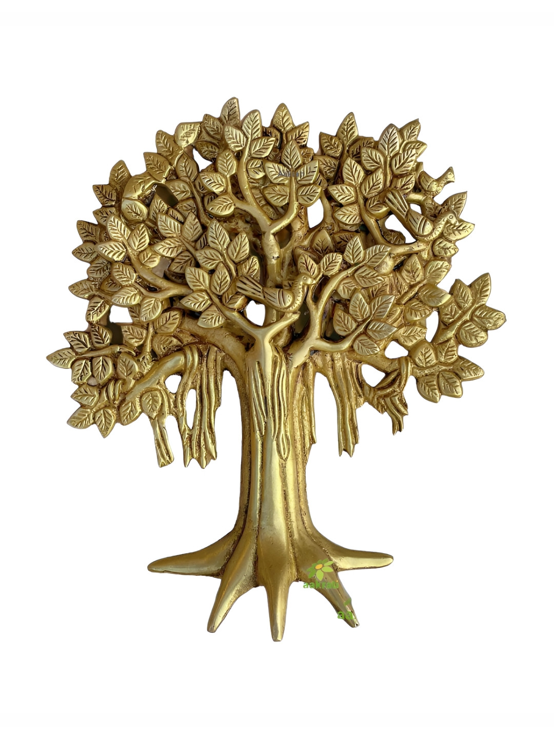 Aakrati aakrati Tree on wall Brass Antique Hanging Hall Wall Hangings-9In