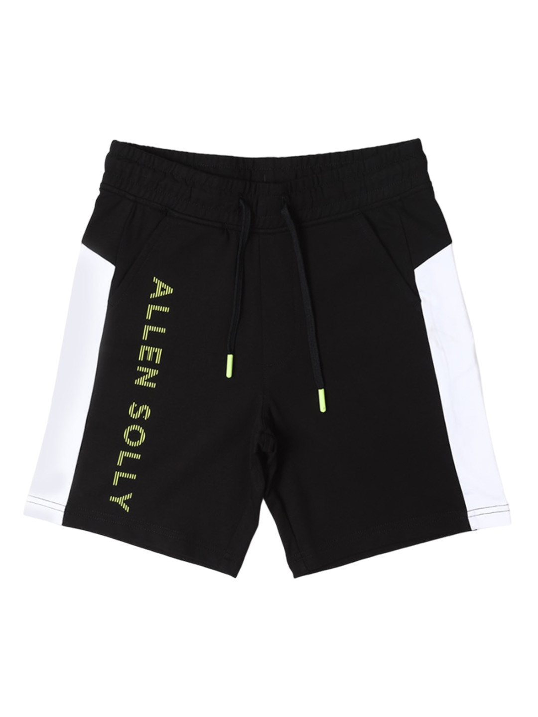 Allen Solly Junior Boys Graphic Printed Shorts With Drawstring Closure