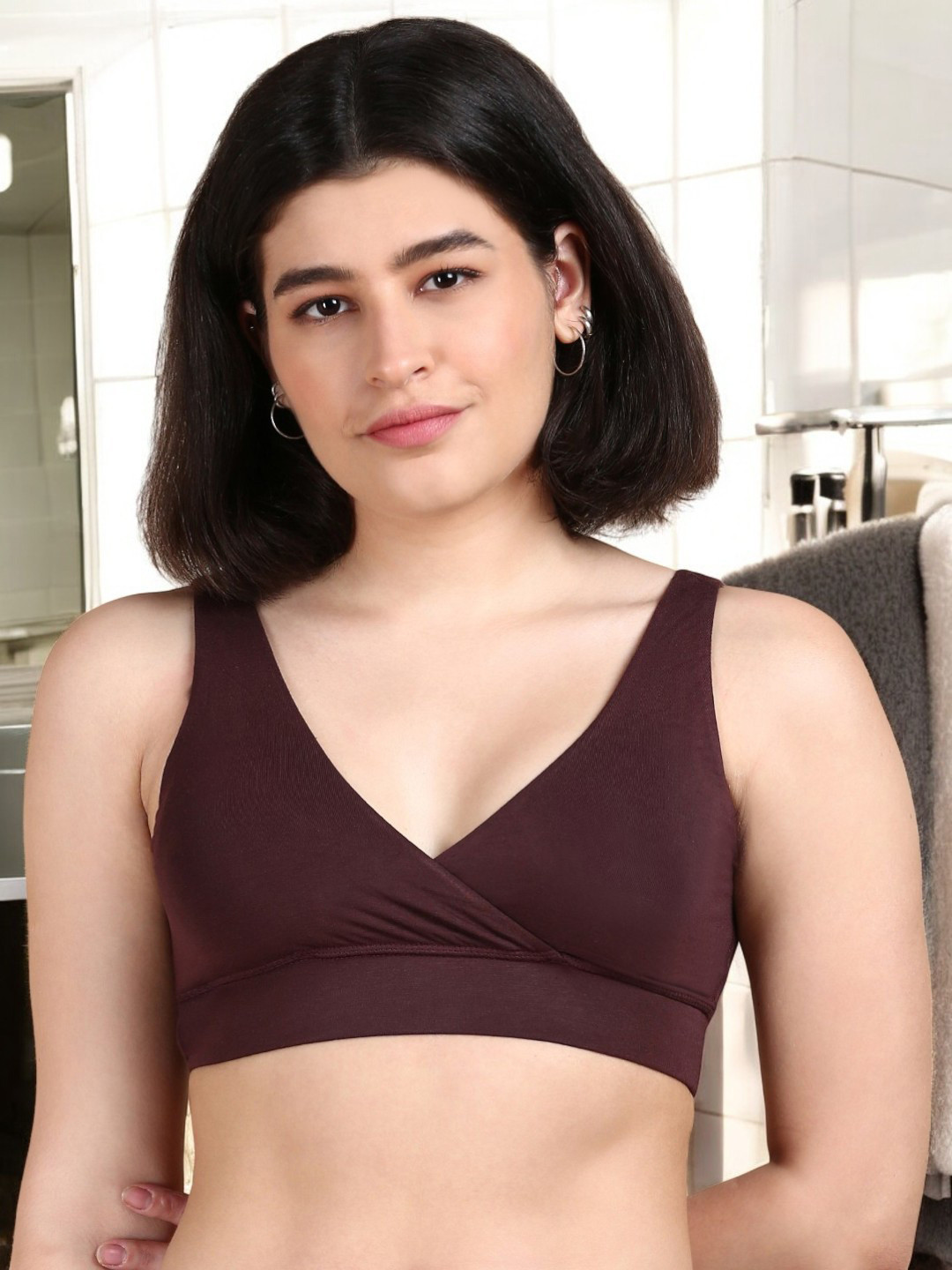 &CIRCUS WireFree MicroModal Fabric Maternity & Nursing Bra