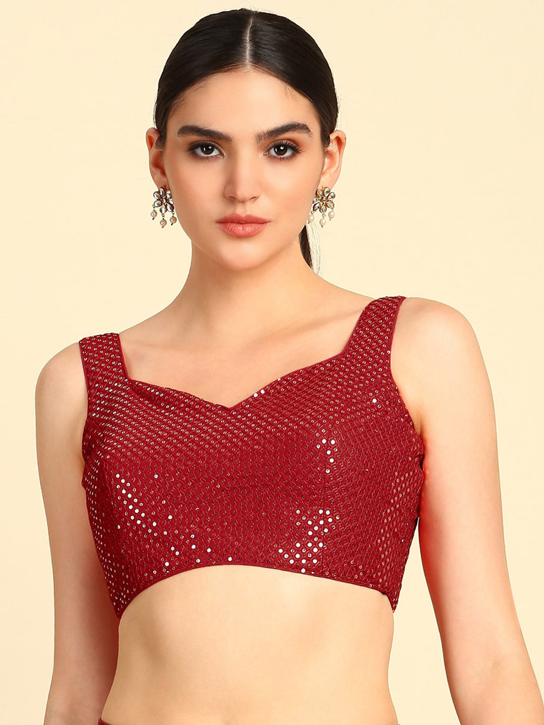 Soch Embellished Saree Blouse
